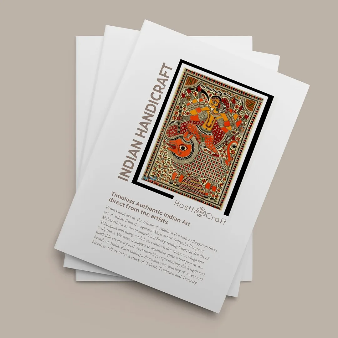 kiadványtervezés kézműves márkáknak hashcrafts brochure